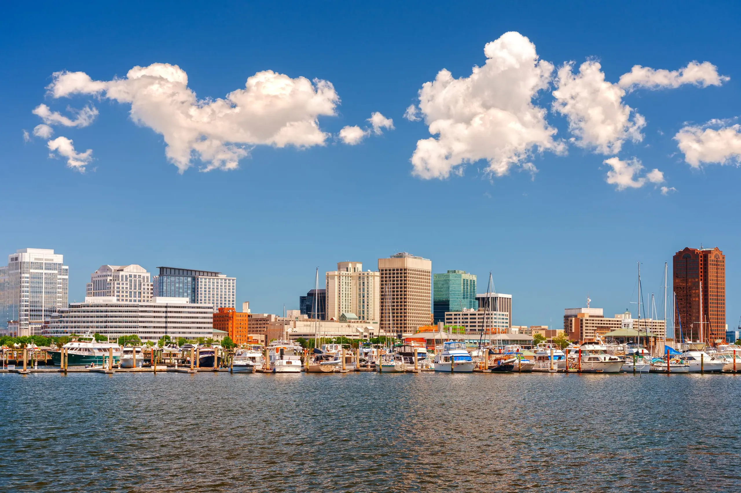 Downtown Norfolk on the Elizabeth River