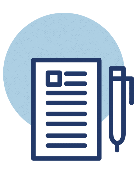SellWithZero Icon showing Paperwork / Checklist