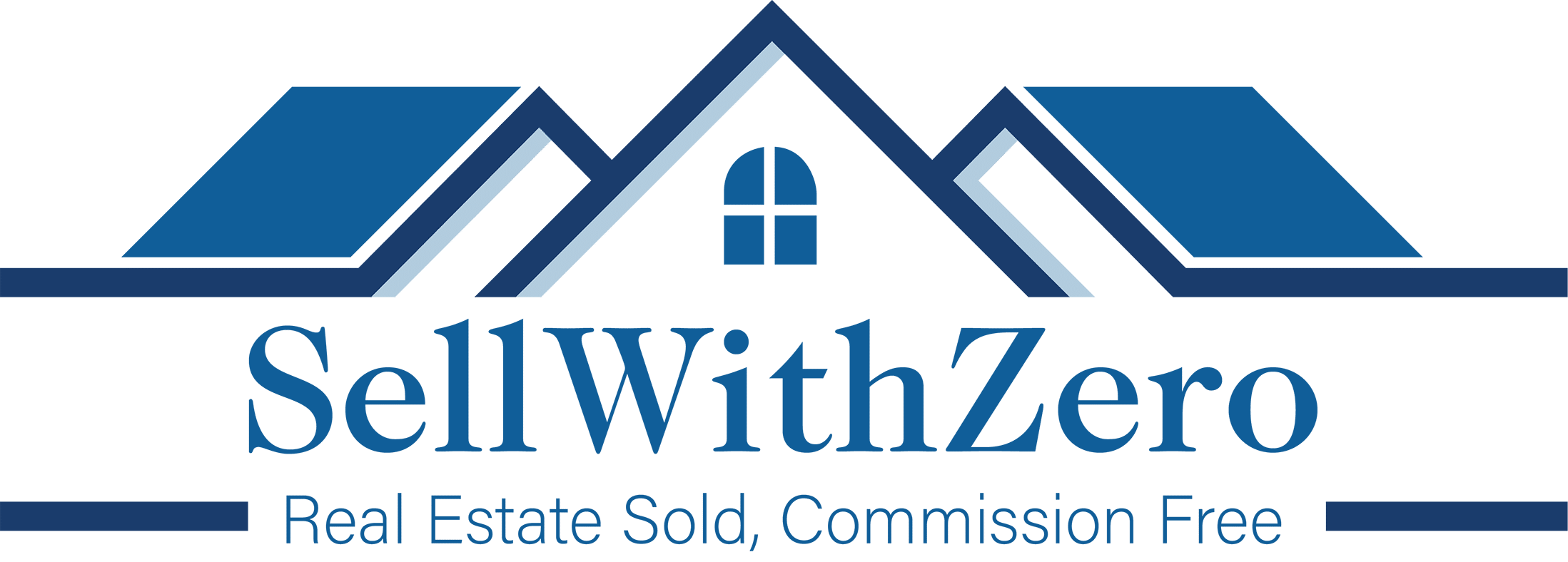SellWithZero Logo in Blues